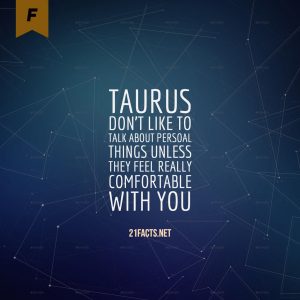 facts about taurus 4