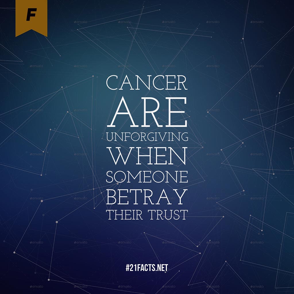 Interesting facts about Cancer Zodiac - 21FACTS.NET