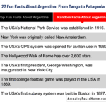 Amazing Facts About Argentina You Probably Didn’t Know
