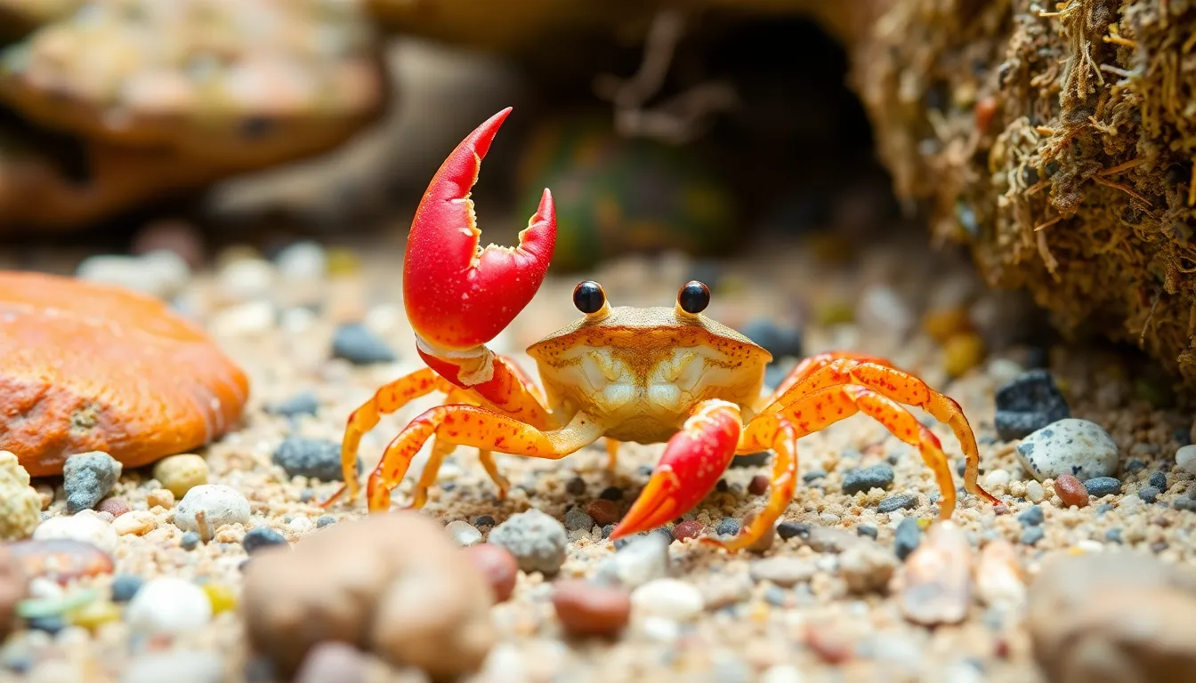 21 Interesting Facts About Fiddler Crab Claw Waving