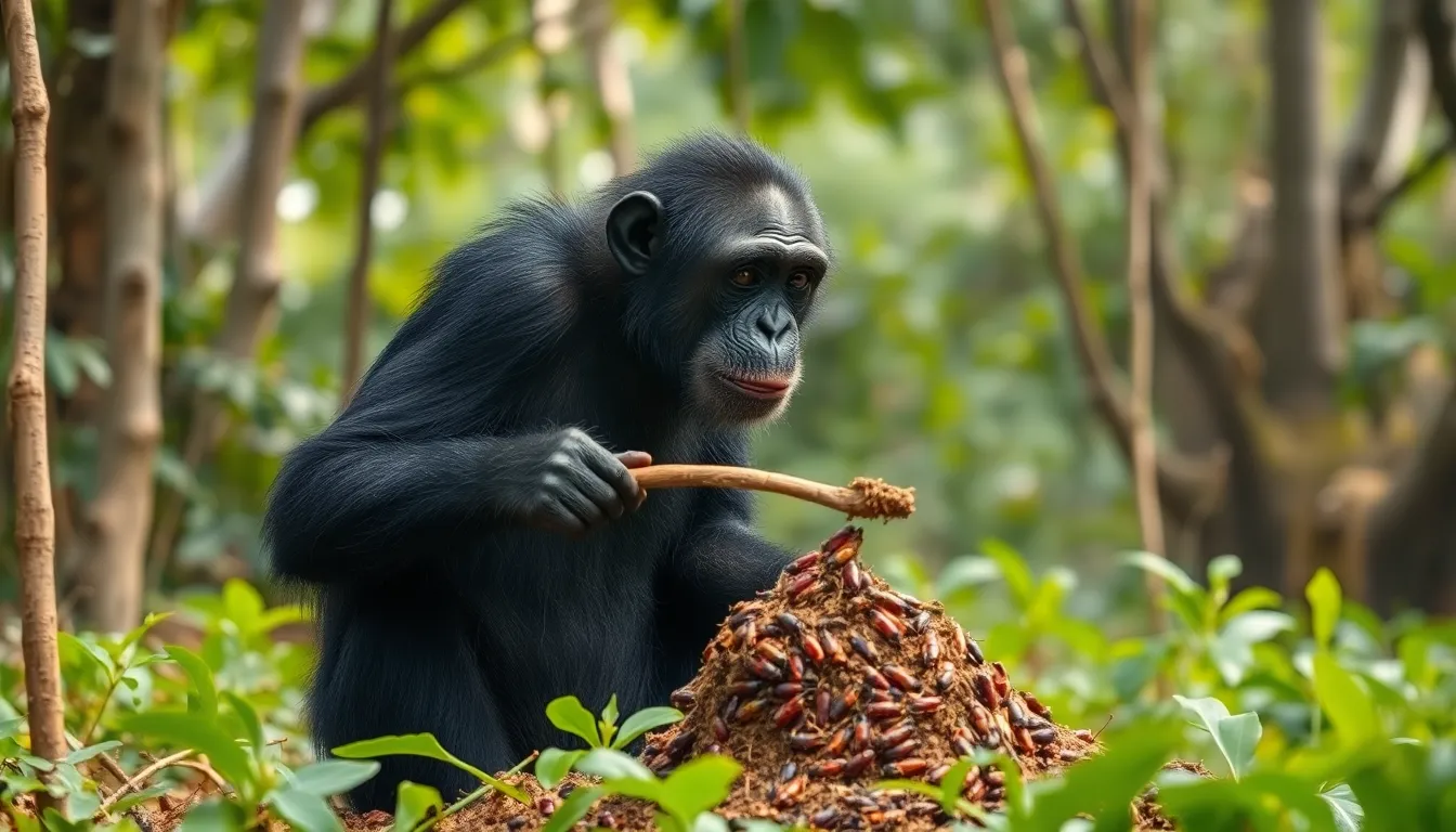 21 Interesting Facts About Tool Use in Chimpanzees
