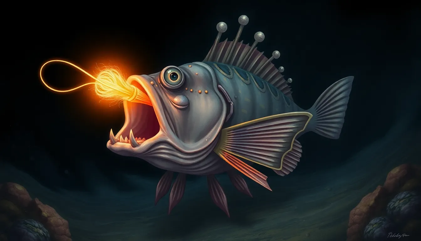 21 Interesting Facts About Anglerfish Bioluminescent Lure