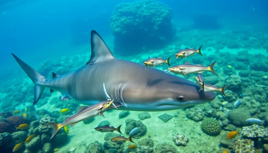 Featured image for 21 Interesting Facts About Pilot Fish and Sharks — Animal Facts