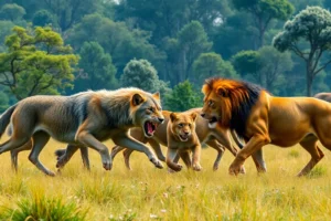 21 Interesting Facts About Cooperative Hunting in Wolves and Lions