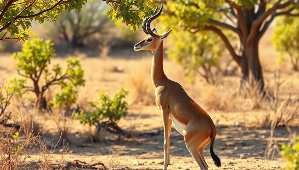 Featured image for 21 Interesting Facts About Gerenuk (Antelopes) — Animal Facts