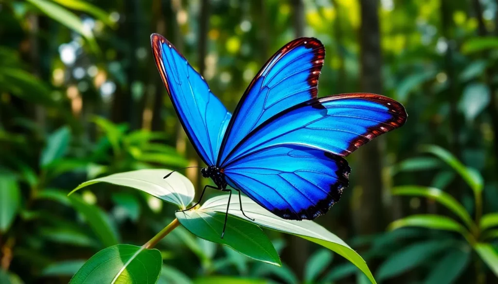 Featured image for 21 Interesting Facts About Blue Morpho Butterflies — Animal Facts