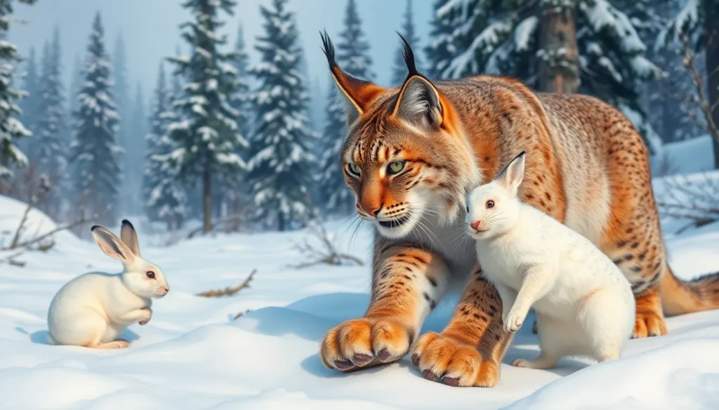 Featured image for 21 Interesting Facts About Lynx and Hare Predation — Animal Facts