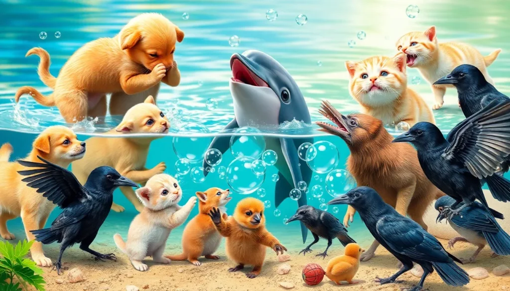 Featured image for 21 Interesting Facts About Play Behavior in Animals — Animal Facts