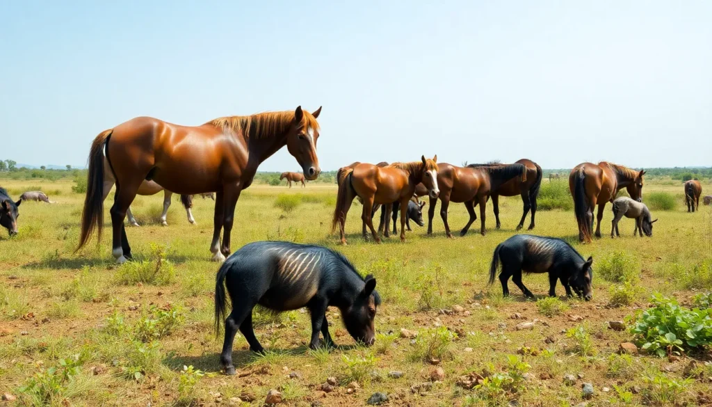 Featured image for 21 Interesting Facts About Feral Animals: Horses and Pigs — Animal Facts
