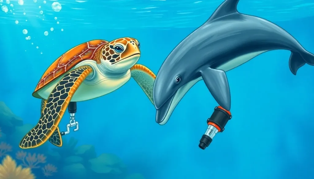 Featured image for 21 Interesting Facts About Animal Prosthetics: Sea Turtles and Dolphins — Animal Facts