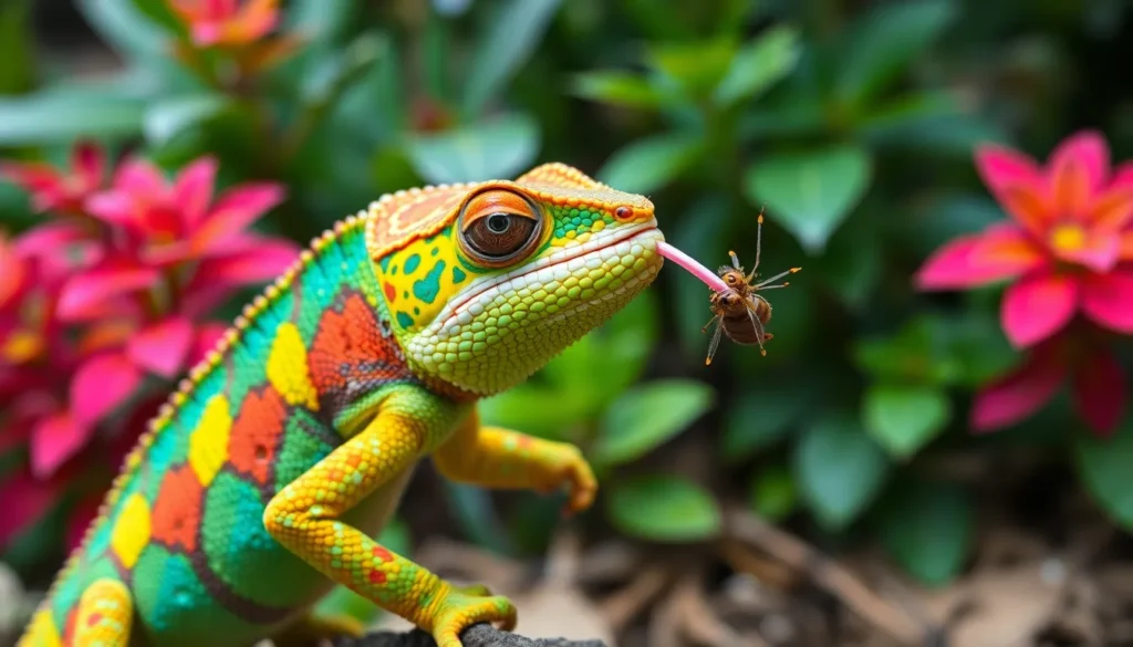 Featured image for 21 Interesting Facts About Chameleon Tongue Projection — Animal Facts