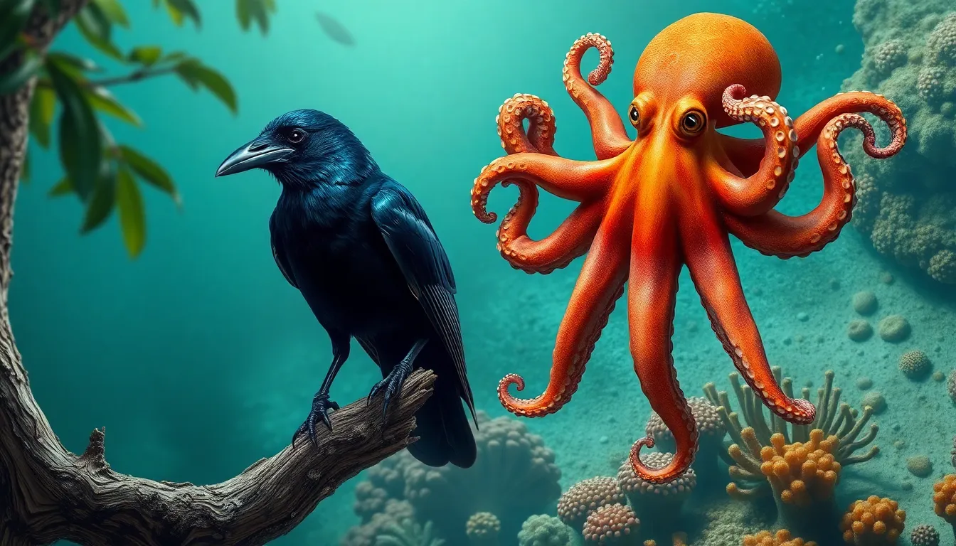 21 Interesting Facts About Animal Memory: Insights from Crows and Octopuses