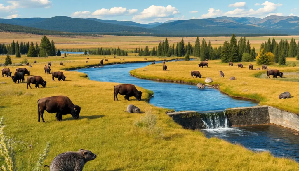 Featured image for 21 Interesting Facts About Rewilding Projects Involving Bison and Beavers — Animal Facts