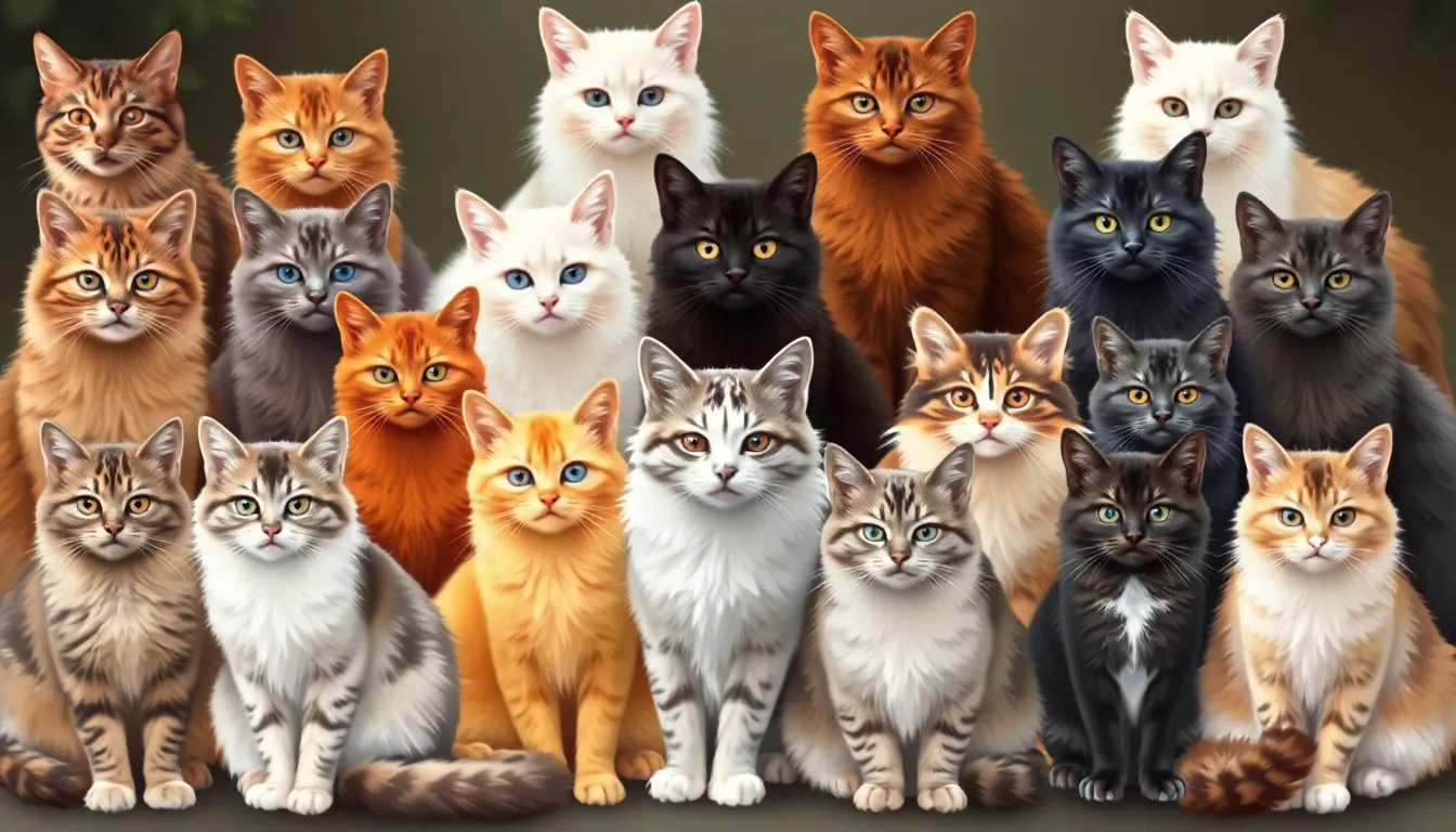 21 Interesting Facts About Cat Coat Colors and Genetics